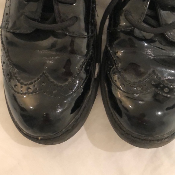 Geox black patent leather oxfords - Picture 2 of 5